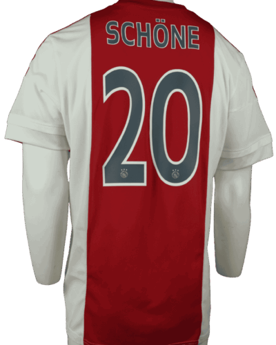 Ajax home shirt 2015-2016 Lasse Schöne size - XL