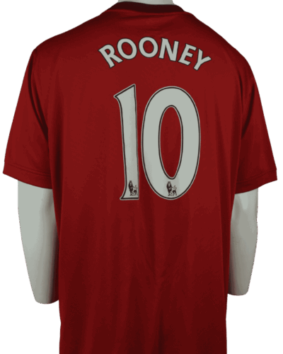 Manchester United Thuisshirt 2009-2010 Wayne Rooney Maat - 3XL