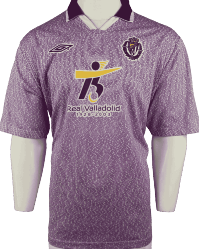 Real Valladolid Jubileum shirt 2003-2004 maat - XL
