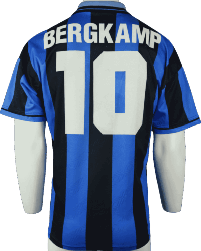 Inter Milaan thuisshirt 1994-1995 Dennis Bergkamp maat - L