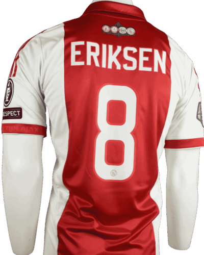 Ajax thuisshirt 2011-2012 Christian Eriksen maat – M