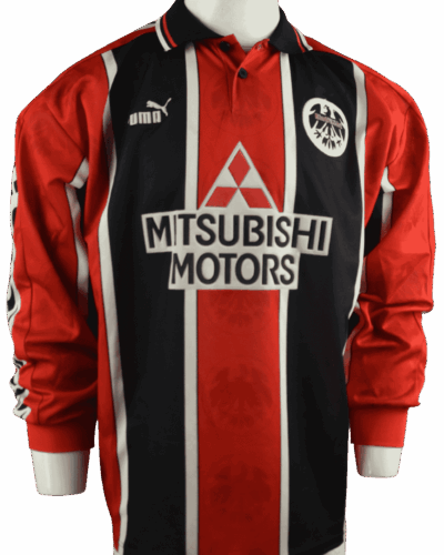Eintracht Frankfurt thuisshirt 1996-1998 Maat - L