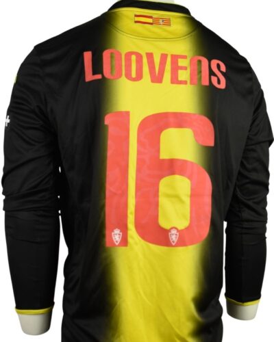 Real Zaragoza (wedstrijd gedragen) uitshirt 2012-2013 Glenn Loovens Incl. certificaat maat - XL