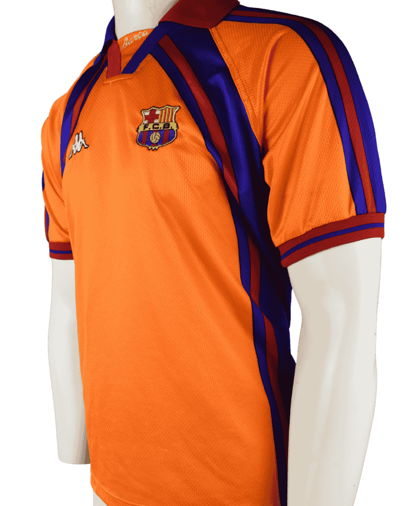 941-Spnaje-Barcelona-Europees-uitshirt-1997-1998-maatM-
