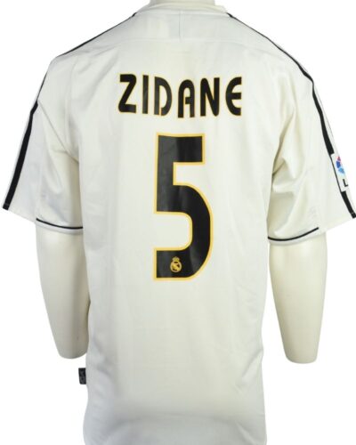 Real Madrid thuisshirt 2004-2005 Zinédine Zidane maat - L