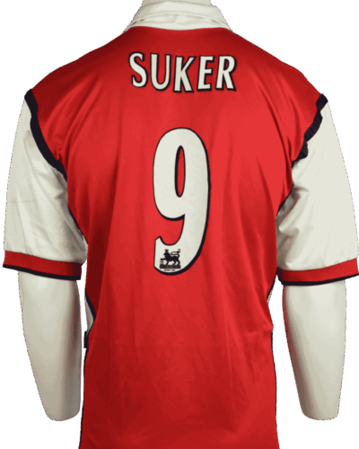Arsenal thuisshirt 1998-2000 Davor Šuker maat - L