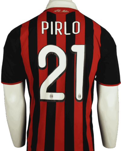 AC Milan Thuisshirt 2009-2010 Andrea Pirlo maat - M