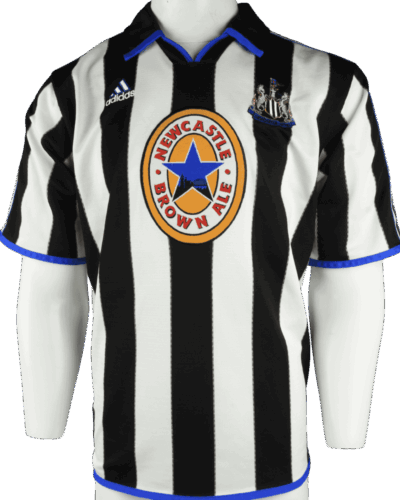 Camiseta local del Newcastle United 1999-2000 talla M