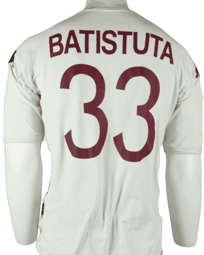 Roma uitshirt 2002-2003 Gabriel Batistuta maat - XXL maar valt als L