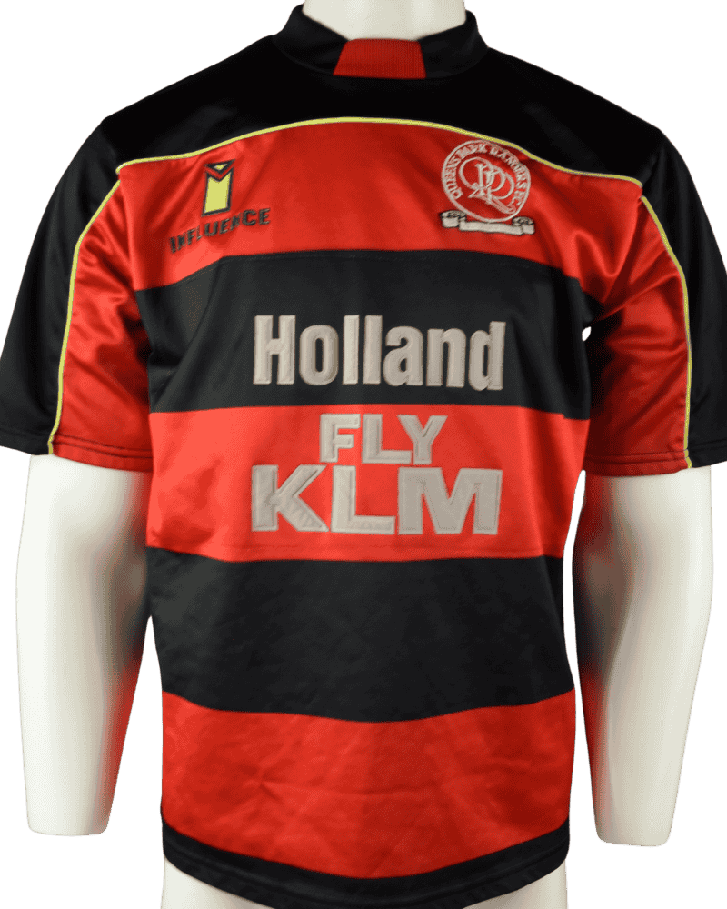 Queens Park Rangers (wedstrijd gedragen) Uitshirt 1989-1990 David Bardsley Maat - M