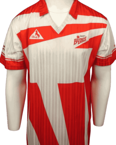 Toronto Blizzard hjemmebanetrøje 1990 nr. 5 størrelse - XL