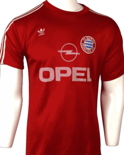 Bayern München Thuisshirt 1989-1990 Maat - M