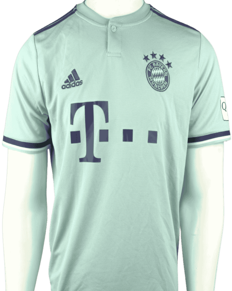 Duitsland-Bayern-Munchen-Uitshirt-Telekom-2018-2019-maatL-voor