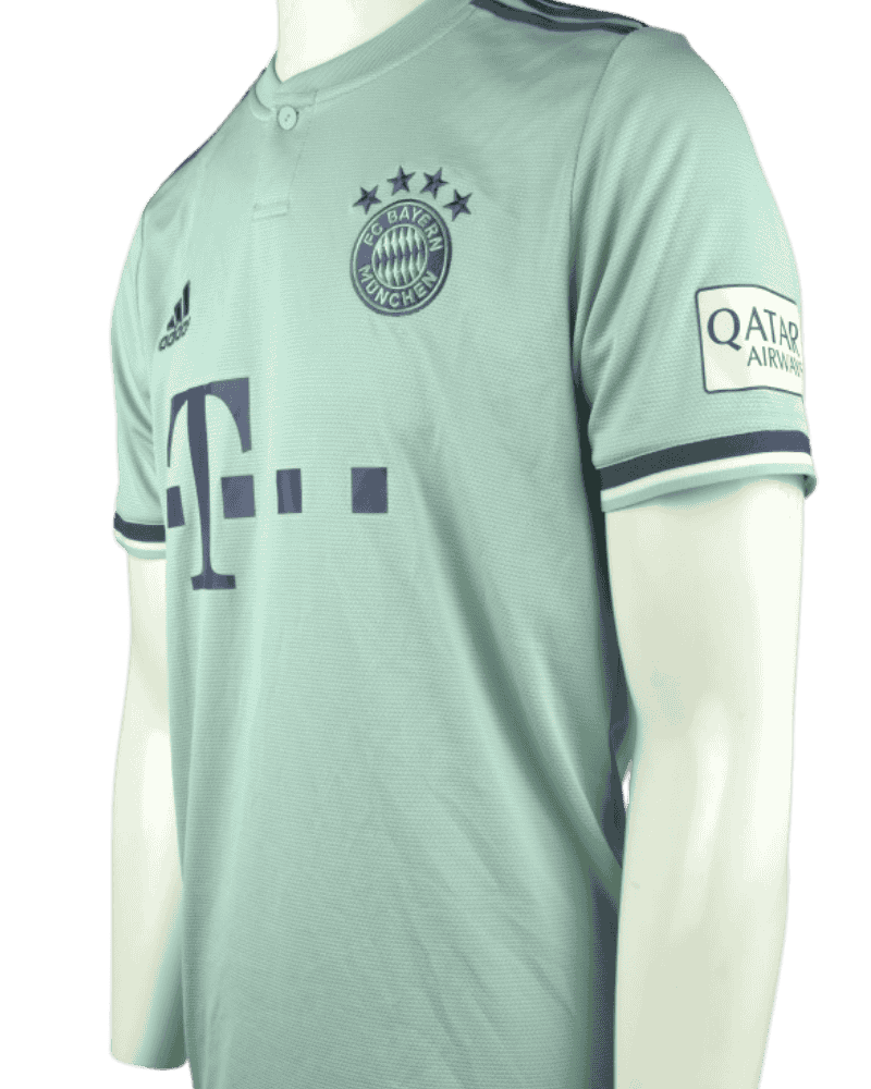 Duitsland-Bayern-Munchen-Uitshirt-Telekom-2018-2019-maatL-zij
