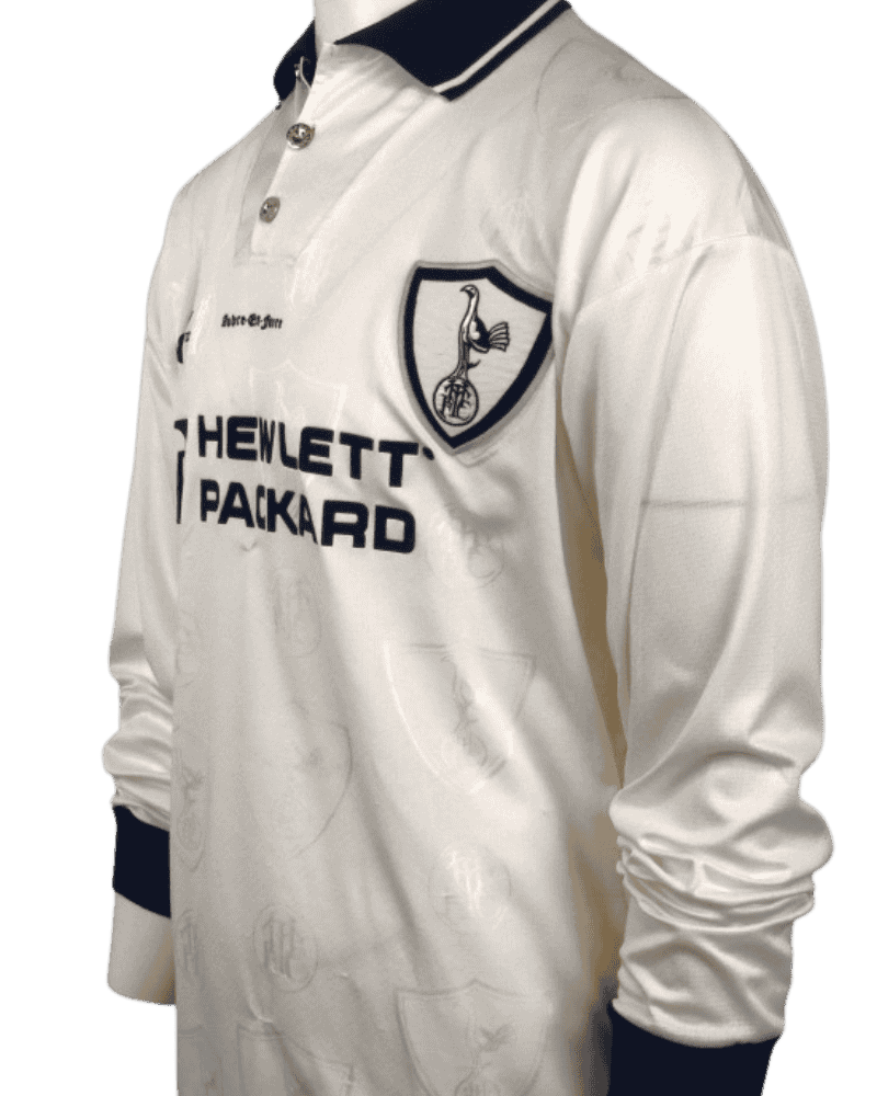 Engeland-Tottenham-Hotspur-Thuisshirt-Hewlett-Packard-1997-1998-maatXL-