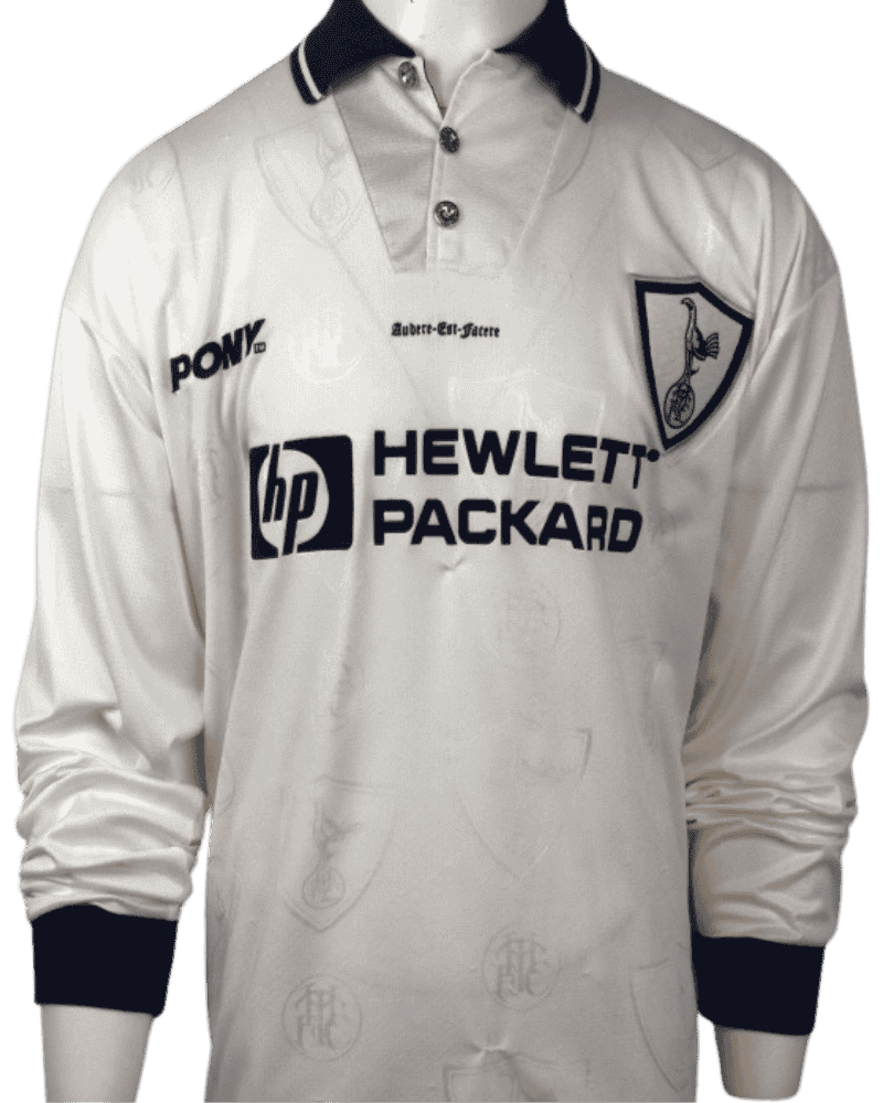 Engeland-Tottenham-Hotspur-Thuisshirt-Hewlett-Packard-1997-1998-maatXL-voor