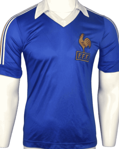 Frankrijk thuisshirt 1978-1980 maat - S
