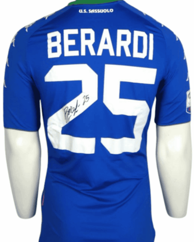 Sassuolo 3e shirt 2017-2018 Gesigneerd door Domenico Berardi maat - L