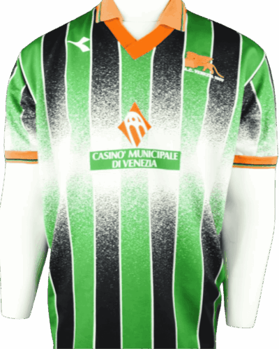 Venezia (wedstrijd gedragen) thuisshirt 1991-1992 rugnummer 6 maat - XL