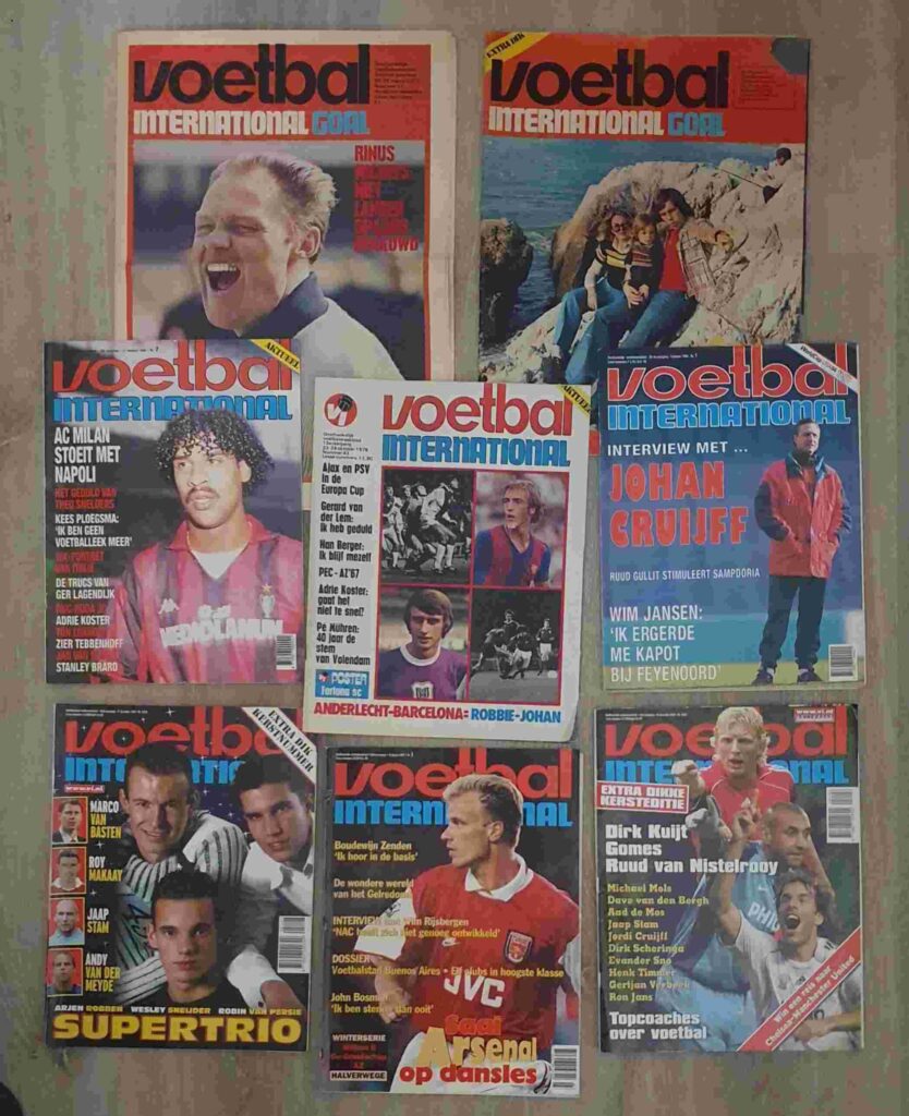 35 Antiguos Voetbal Internationals - Las Estrellas Holandesas en el Extranjero