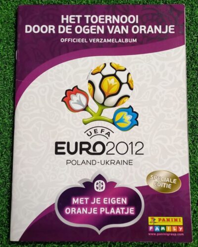 Panini Euro 2012 Poland & Ukraine (Through the Eyes of Oranje): Complete Sticker Album Very Good Condition