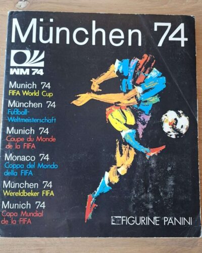 Panini West Germany World Cup 1974: Complete Sticker Album (Good Condition)