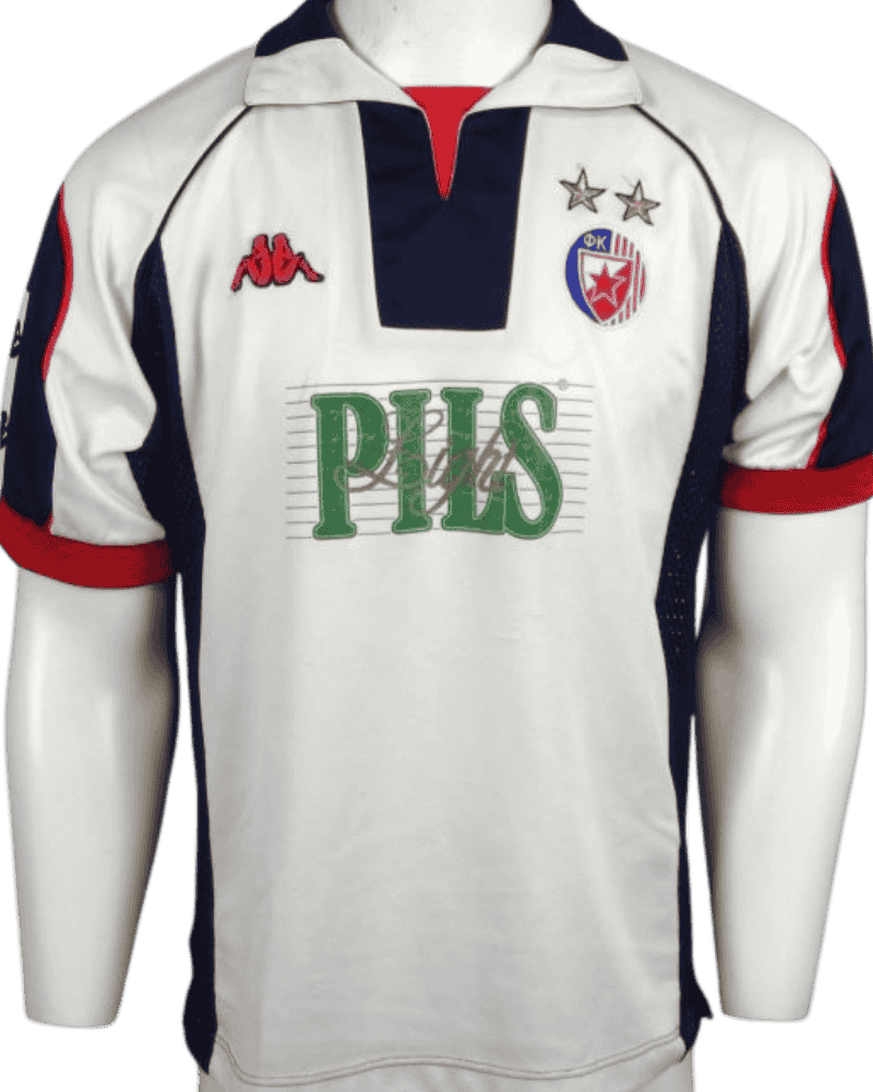 Rode-Ster-Belgrado-Uitshirt-1998-2000-Maat-M-voor