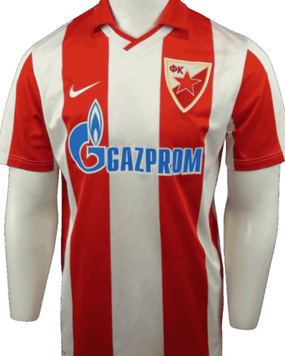 Rode Ster Belgrado (Jeugd) thuisshirt 2011-2012 Strahinja Eraković maat - L