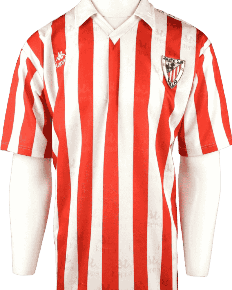 Spanje-Athletic-Bilbao-Thuisshirt-1991-1993-maatL-voor