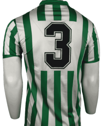 Camiseta local del Betis Sevilla años 80 nº 3 talla S