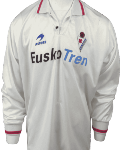 Koszulka wyjazdowa SD Eibar (noszona podczas meczu) 1997-1998 nr 30 rozmiar - XL