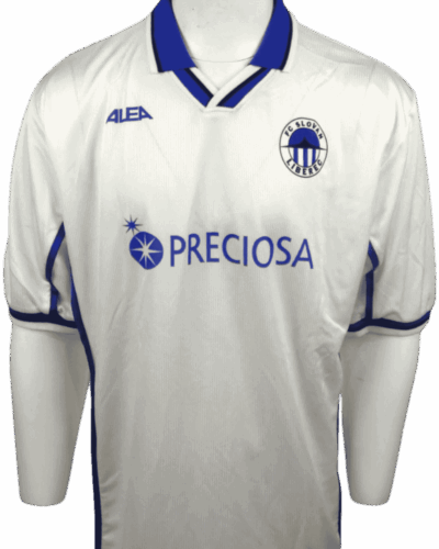 FC Slovan Liberec (wedstrijd gedragen) Europees Thuisshirt 2001-2002 Pavel Capek maat - XL