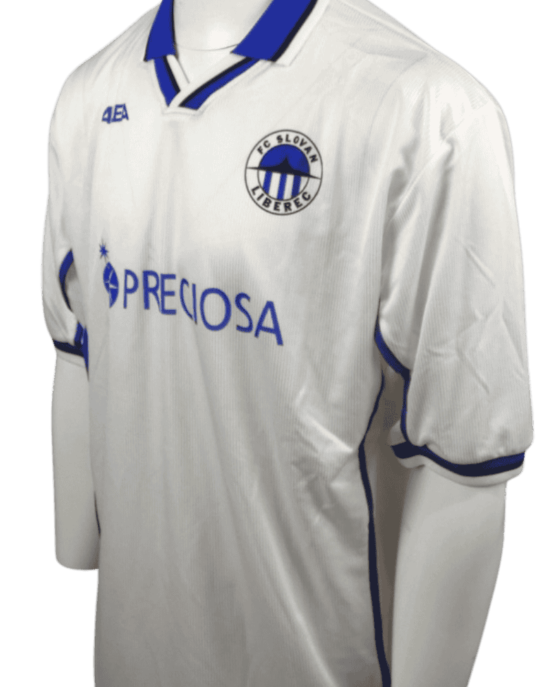 Tsjechie-FC-Slovan-Liberec-Europees-Thuisshirt-Preciosa-2001-2002-maatXL-zij