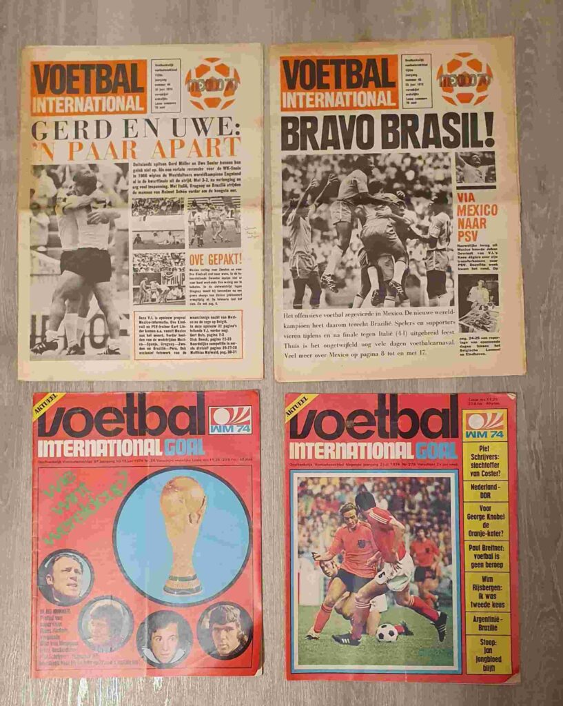 40 Anciens Voetbal Internationals - Histoire de la Coupe du Monde et des Championnats d'Europe