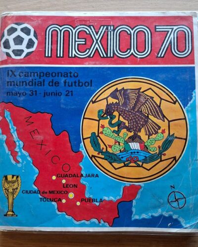 Panini Mexico WK 1970: Complete Sticker Album (Good Condition)